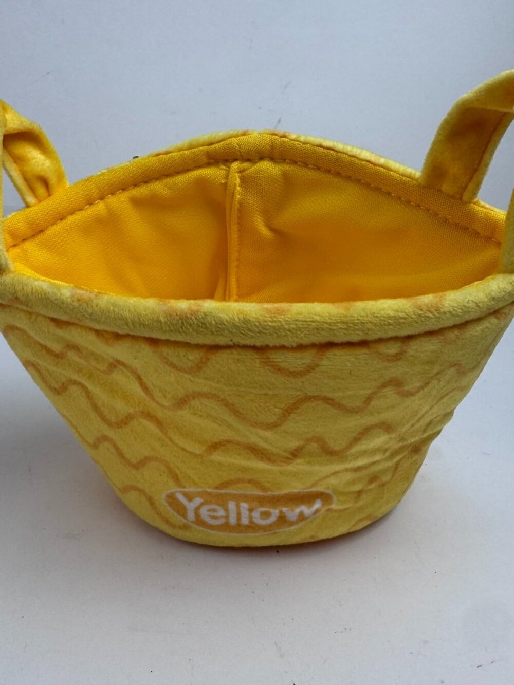 hahaland Yellow Sorting Basket Replacement Plush Sensory Toy 4.5" Baby Toddler